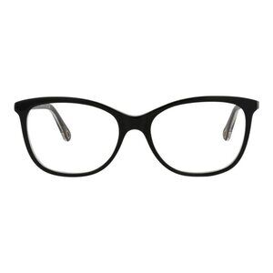 Chloé Womens Square/Rectangle Black Black Transparent Fashion Designer Eyewear